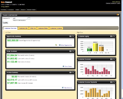 Customer Details Screen